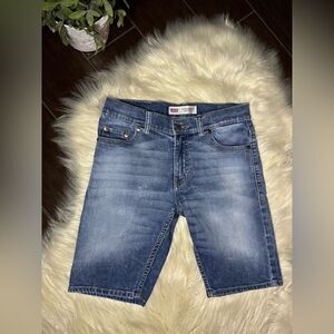 Levi’s 511 slim performance denim shorts sz 14 reg